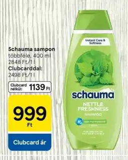 Tesco SCHAUMA Sampon ajánlat