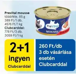 Tesco PreVital mousse ajánlat