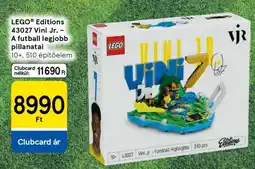 Tesco LEGO Editions 43027 Vini Jr ajánlat