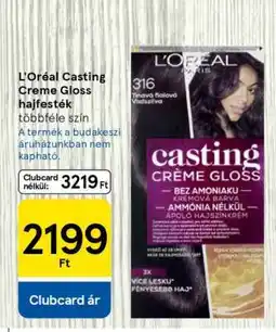 Tesco L'Oréal Casting Creme Gloss hajfesték ajánlat