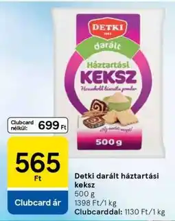Tesco DETKI Darált háztartási keksz ajánlat