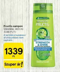 Tesco Fructis sampon ajánlat