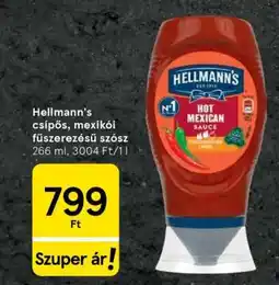 Tesco Hellmann's csípős, mexikói fűszerezésű szósz ajánlat