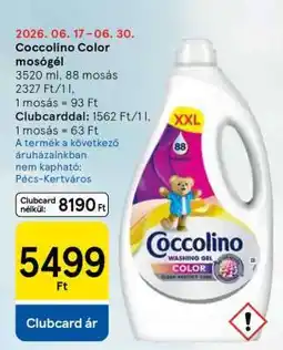 Tesco Coccolino Color mosógél ajánlat