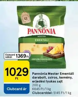 Tesco Pannónia Mester ementáli ajánlat