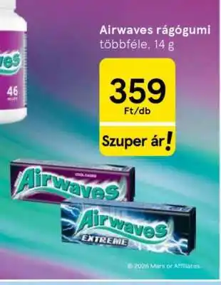 Tesco AIRWAVES Rágógumi ajánlat
