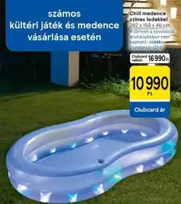 Tesco Chill medence színes ledekkel ajánlat