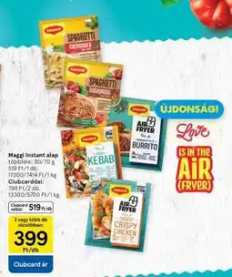 Tesco Maggi Instant alap ajánlat