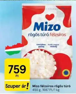 Tesco Mizo Félzsíros Rögös Túró ajánlat