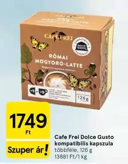 Tesco Cafe Frei Dolce Gusto kompatibilis kapszula ajánlat