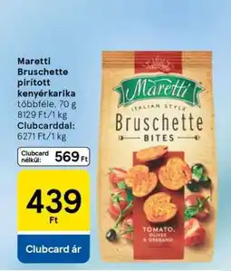 Tesco Maretti Bruschette pirított kenyérkarika ajánlat