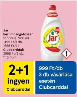 Tesco Jar kézi mosogatószer ajánlat