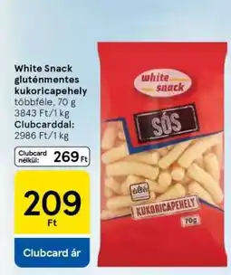 Tesco White Snack gluténmentes kukoricapehely ajánlat