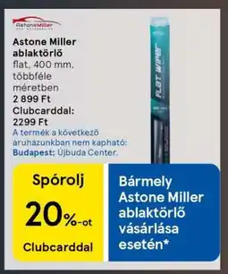 Tesco Astone Miller ablaktörlő ajánlat