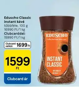 Tesco Eduscho Classic instant kávé ajánlat