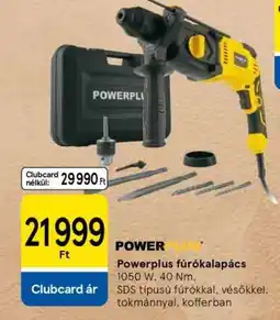 Tesco Powerplus fúrókalapács ajánlat