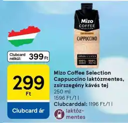 Tesco Mizo Coffee Selection Cappuccino ajánlat