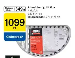 Tesco Alumínium grilltálca ajánlat