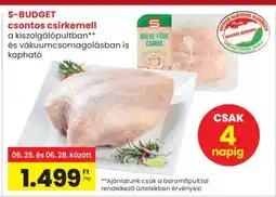 Interspar S-BUDGET csontos csirkemell ajánlat