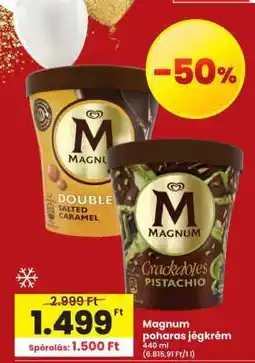 Interspar MAGNUM Poharas jégkrém ajánlat