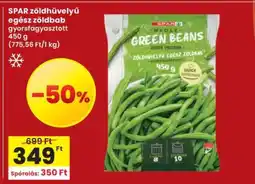 Interspar SPAR zöldhüvelyű egész zöldbab ajánlat