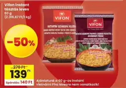 Interspar Vifon Instant Tésztás Leves ajánlat