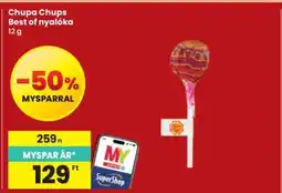 Interspar Chupa Chups Best of nyalóka ajánlat