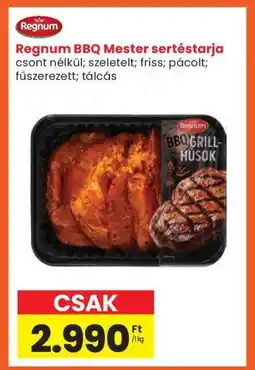 Interspar Regnum BBQ Mester sertéstarja ajánlat