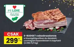 Interspar S-BUDGET császárszalonna ajánlat