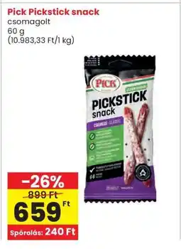 Interspar PICK PICKSTICK SNACK ajánlat
