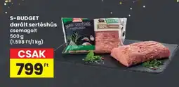 Interspar S-BUDGET darált sertéshús csomagolt ajánlat