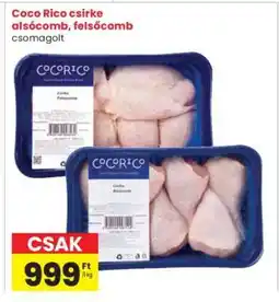 Interspar Coco Rico csirke alsócomb, felsőcomb ajánlat