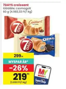 Interspar 7days croissant ajánlat