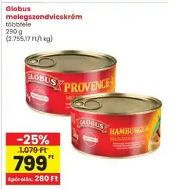 Interspar Globus Melegszendvicskrém ajánlat