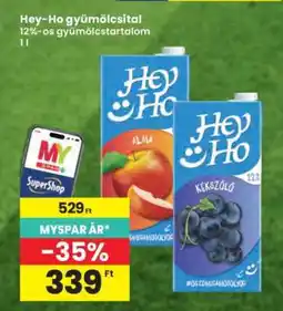 Interspar HEY-HO GYÜMÖLCSITAL ajánlat