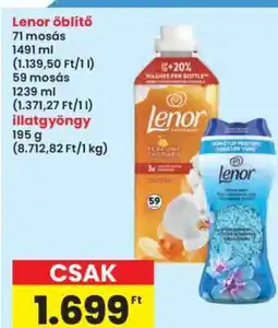 Interspar LENOR Öblítő ajánlat