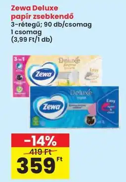 Interspar Zewa Deluxe papír zsebkendő ajánlat