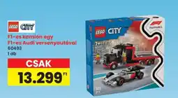 Interspar F1-es kamion egy F1-es Audi versenyautóval ajánlat