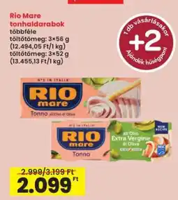 Interspar Rio Mare tonhaldarabok ajánlat