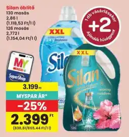 Interspar SILAN Öblítő ajánlat