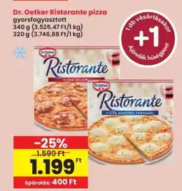 Interspar DR. OETKER Ristorante pizza ajánlat