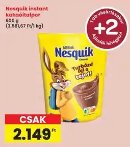 Interspar Nesquik Instant Kakaóitalpor ajánlat