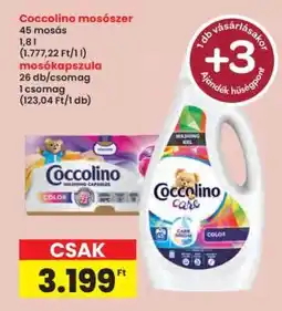 Interspar Coccolino mosószer ajánlat