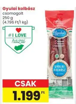 Spar Gyulai kolbász ajánlat