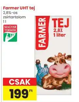 Spar Farmer UHT-tej ajánlat
