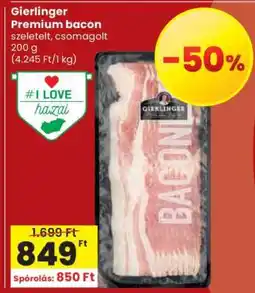Spar Gierlinger Premium Bacon ajánlat