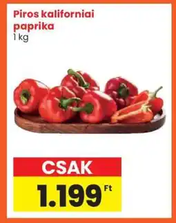 Spar Piros Kaliforniai Paprika ajánlat