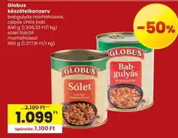 Spar Globus készételkonzerv ajánlat