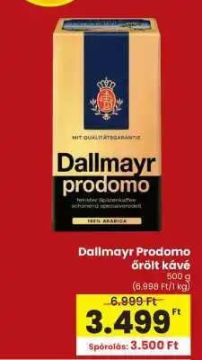 Spar Dallmayr Prodomo őrölt kávé ajánlat