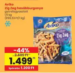 Spar AVIKO Zig-Zag Hasábburgonya ajánlat